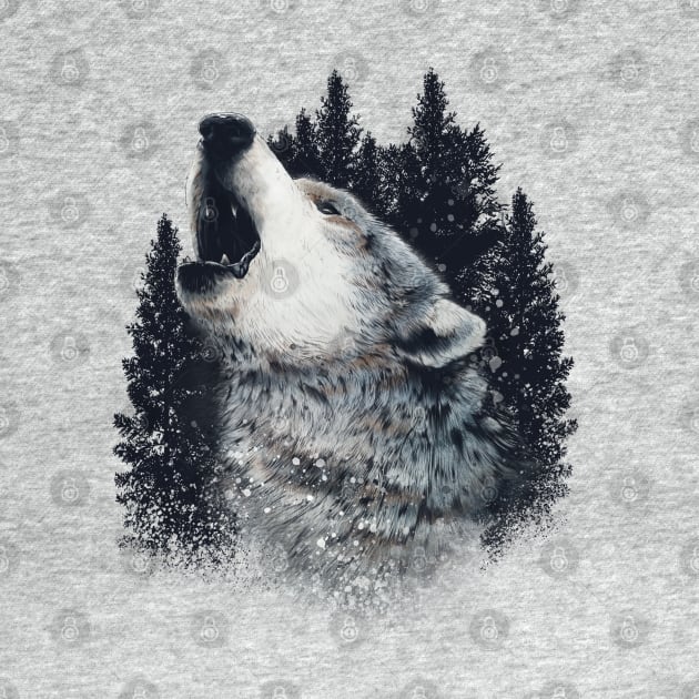 wolf by Chack Loon